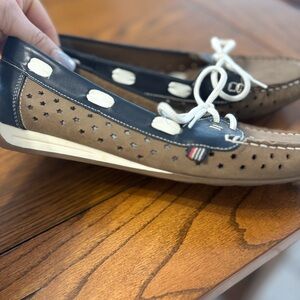 Stylish Brown and Black Women's Loafers